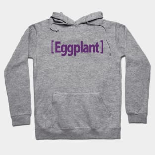 Eggplant Emoji Hoodie